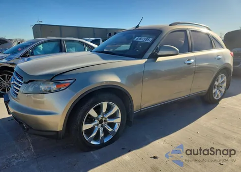 2005 Infiniti Fx35 z USA, uszkodzony, nr VIN JNRAS08U75X101539